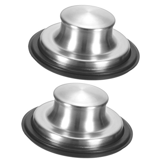 Bouchon D'évier En Acier Inoxydable - Diamètre 3 3/8 Pouces (8.57 Cm) - Neuf - Marque Hilltop