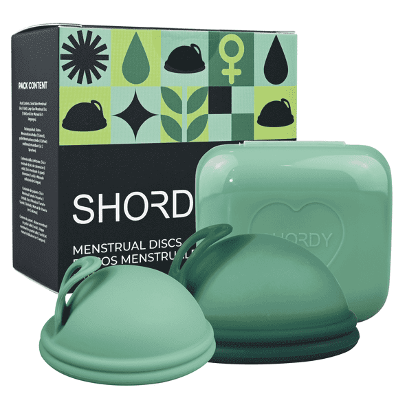 Shordy Reusable Menstrual Disc Set, 2 Count