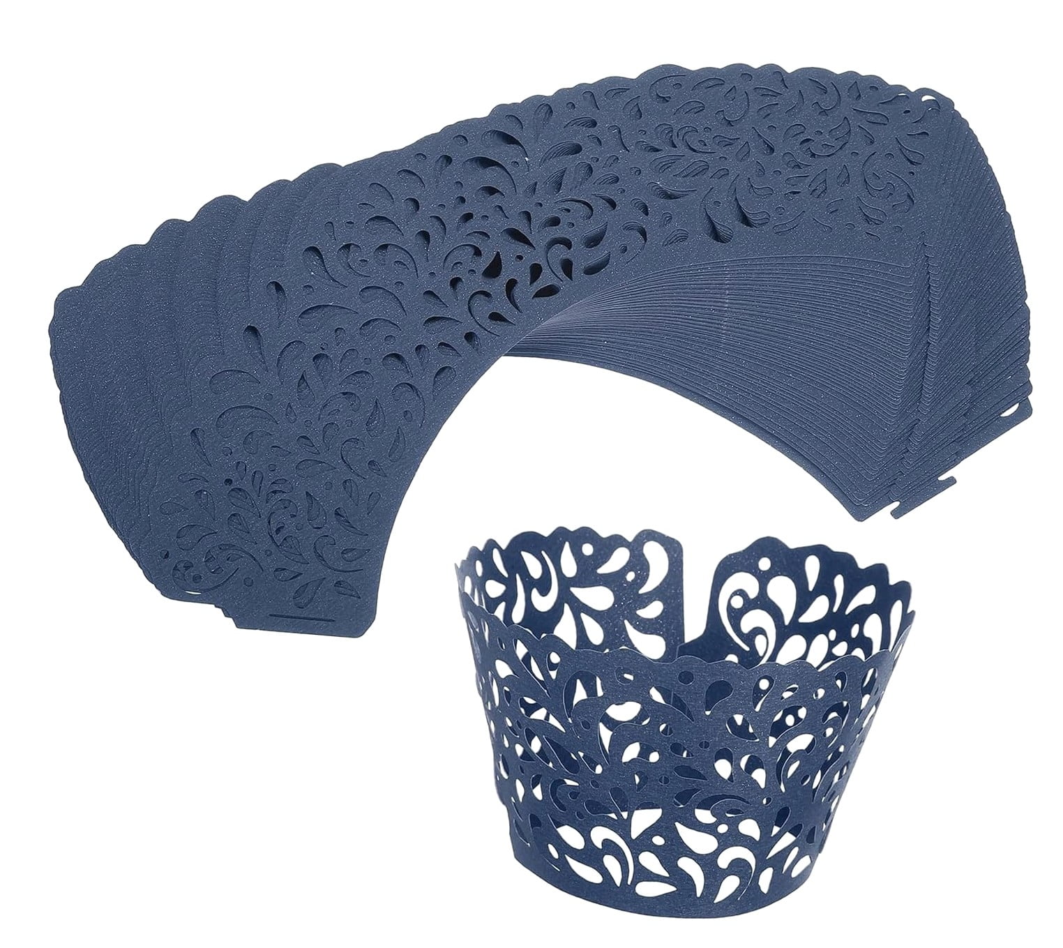 Valink Set 7 Formine Per Biscotti In Acciaio Inox – Forma Goccia D'Acqua E Petalo Di Rosa Per Torte, Cupcake E Pasta Di Zucchero - 5