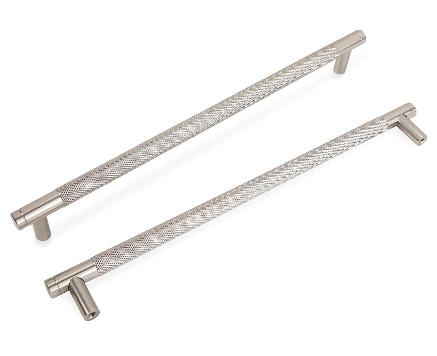 ANYWAY.GO 6 Pack 10 Inch(256mm) Brushed Satin Nickel Cabinet Handles ...