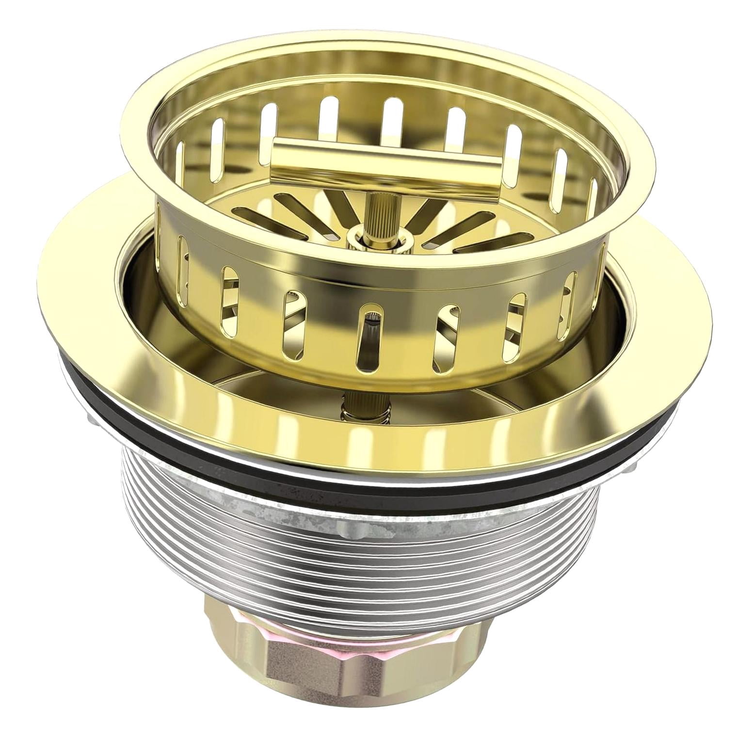 ANYWAY.GO B9171 Kitchen Sink Drain Kit 3 1/2 Sink Strainer for Kitchen ...