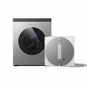 ECOVACS WINBOT W3 Omni Robot Window Cleaner with Auto-Clean Station, WIN-SLAM 5.0, Triple Spray & 12-Level Protection