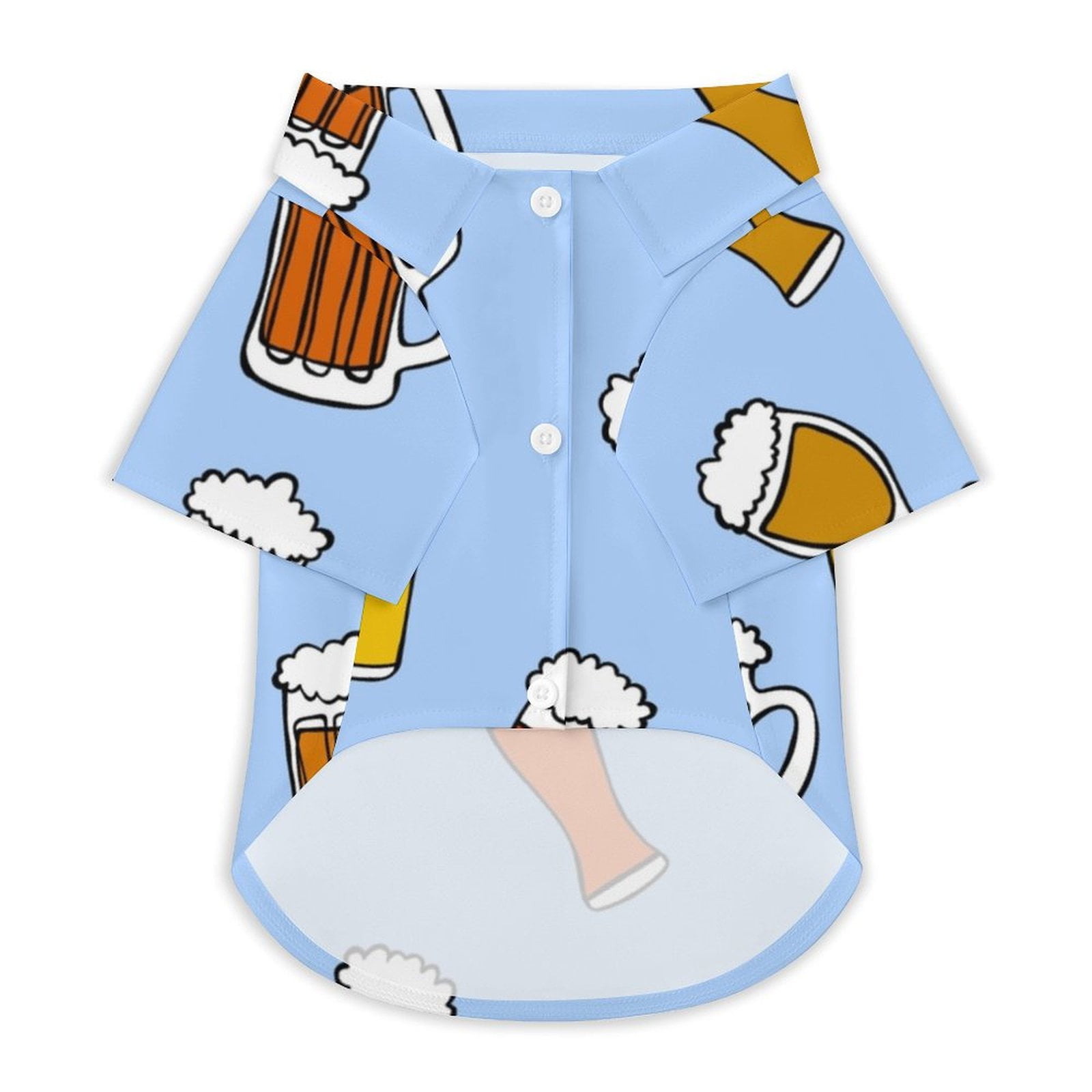 ANYWAY.GO Breathable elastic clothing pet TShirt Design Panda Greeting