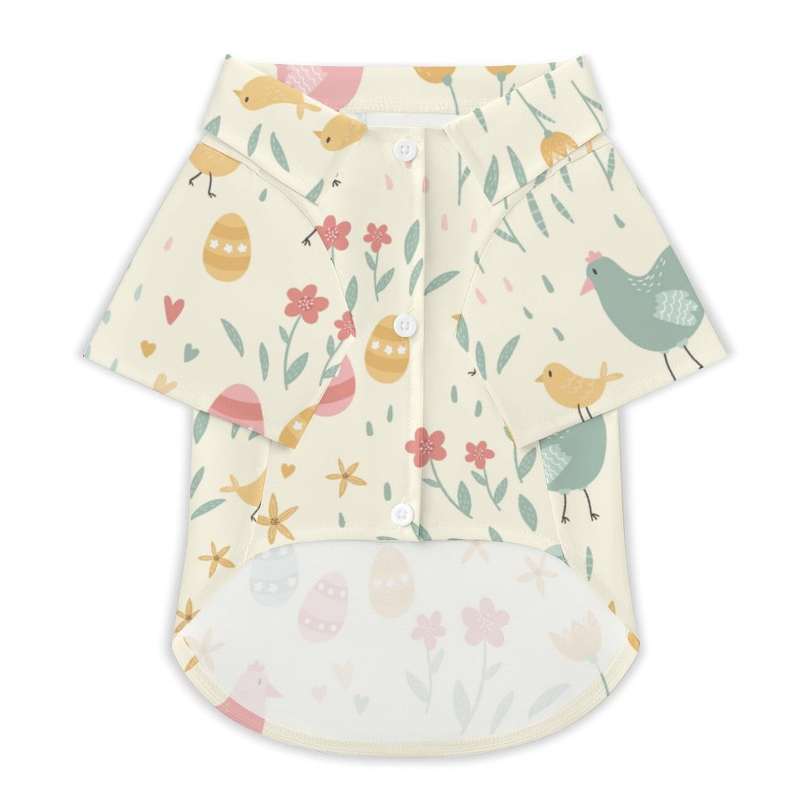 ANYWAY.GO Breathable elastic clothing pet TShirt Easter Lovely Hand