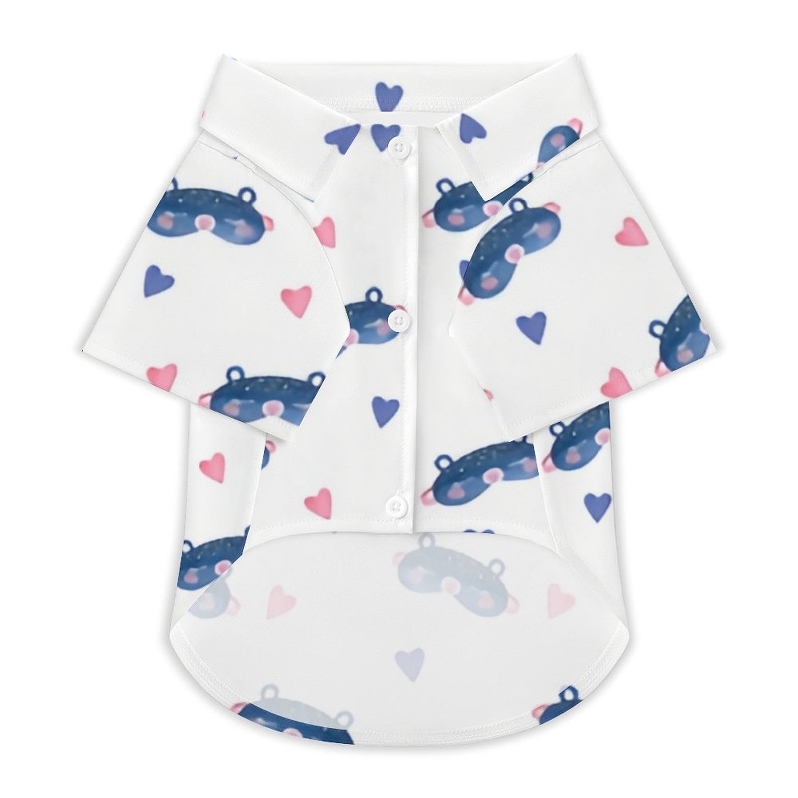 ANYWAY.GO Breathable elastic clothing pet TShirt Pattern Mask Paper