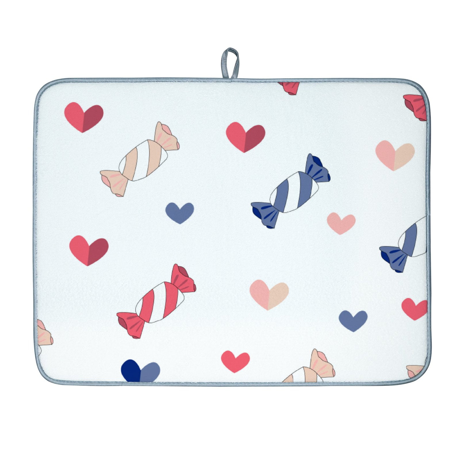 ANYWAY.GO Dish Drying Mat for Kitchen Counter,Texture Ultra Absorbent ...