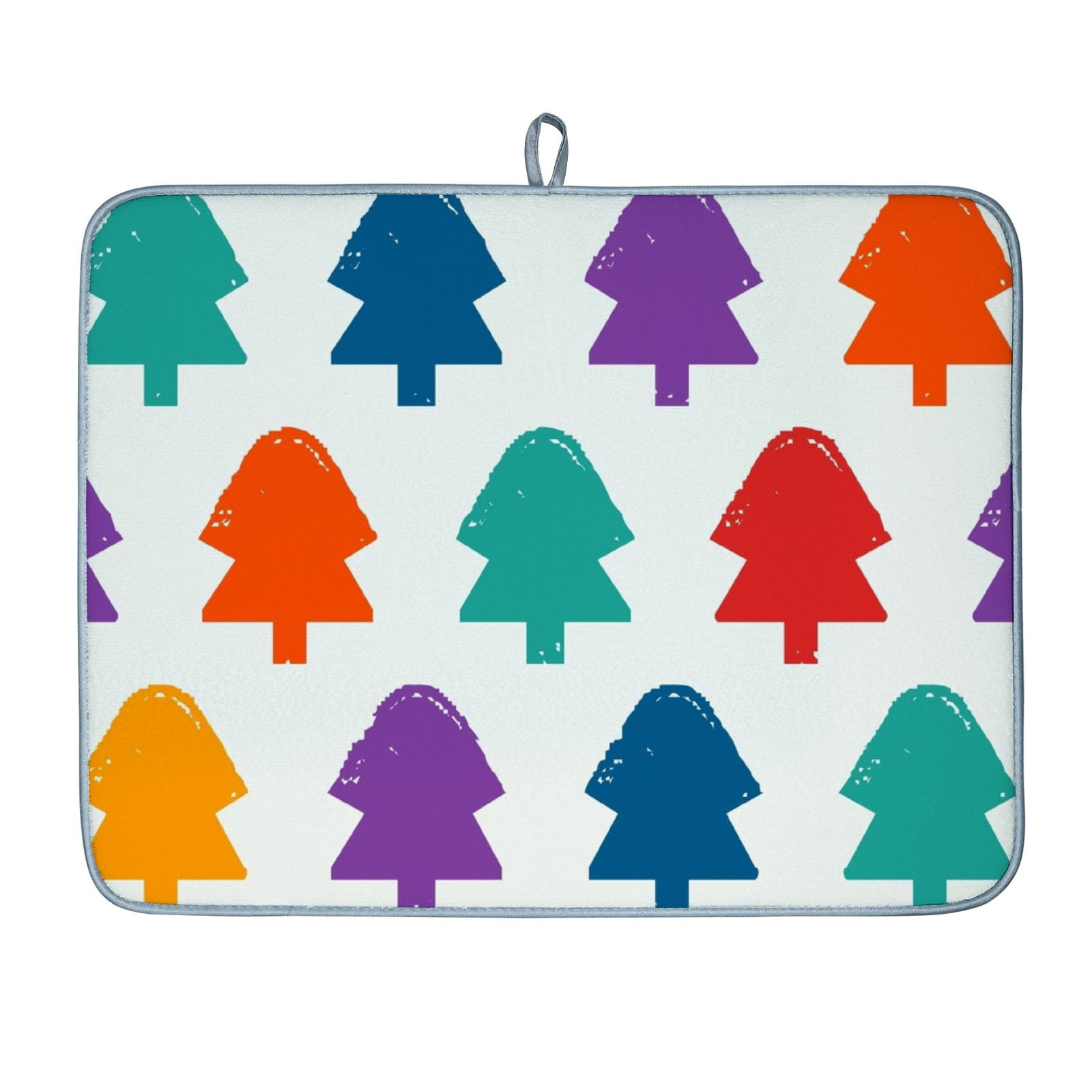 ANYWAY.GO Dish Drying Mat for Kitchen Counter,Texture Ultra Absorbent ...