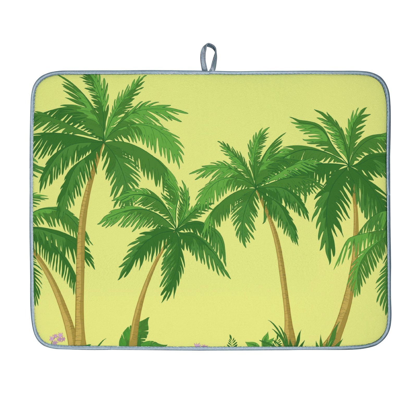 ANYWAY.GO Dish Drying Mat for Kitchen Counter,Texture Ultra Absorbent ...