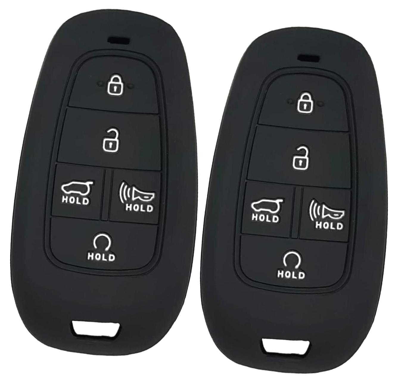 ANYWAY.GO Dual Key Fob Protectors for 2021-2023 Models: 5-Button Remote ...