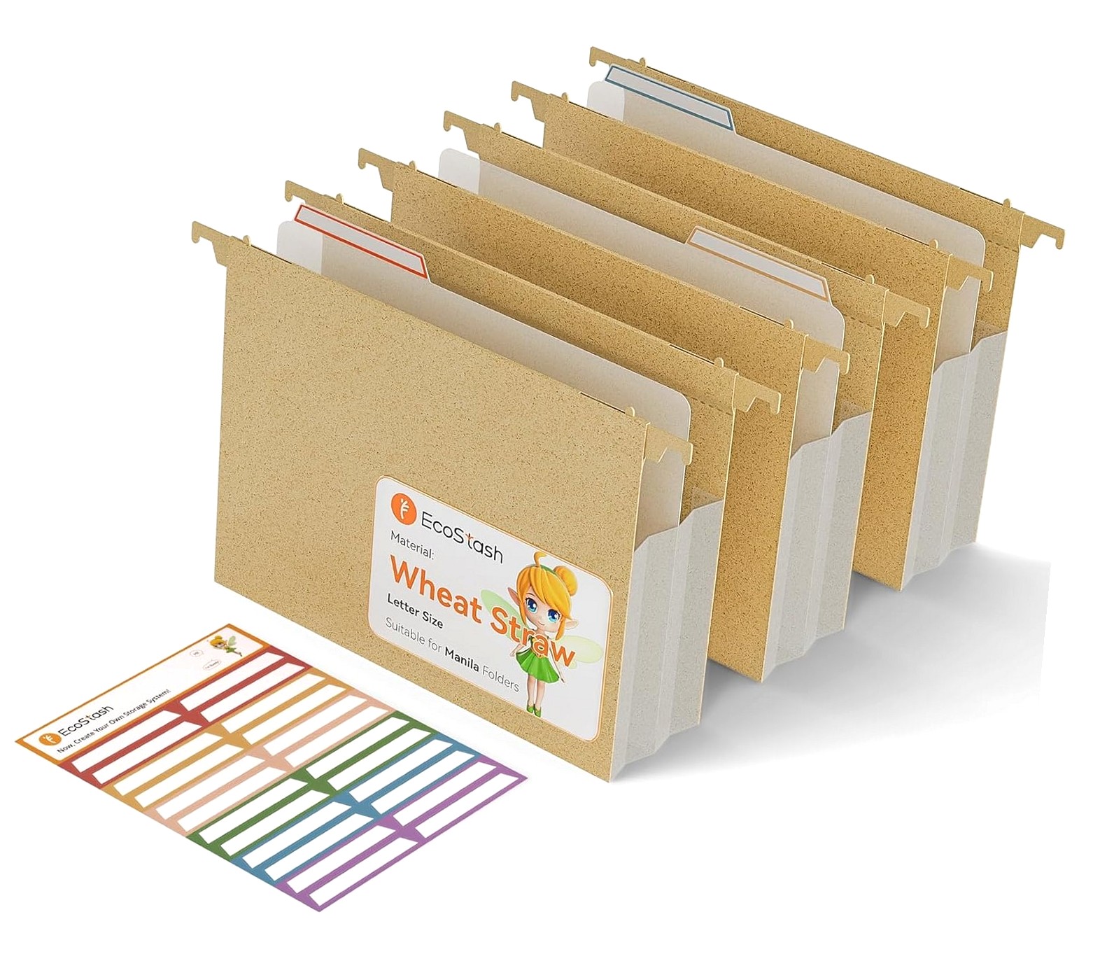ANYWAY.GO Expanding Hanging File Folders, 3.15