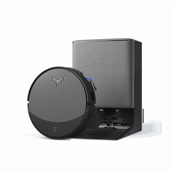 ECOVACS DEEBOT T90 PRO OMNI Robot Vacuum and Mop, 30,000Pa Suction, Instant Self-Cleaning OZMO Roller Mop