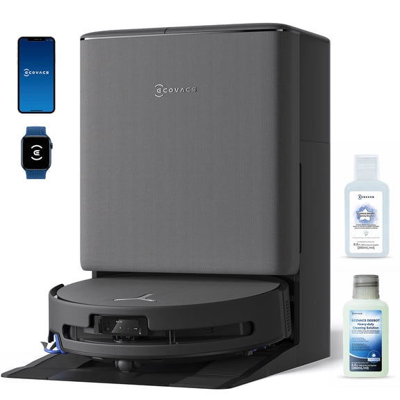 ECOVACS DEEBOT X9S PRO Omni Robot Vacuum & Mop, 30,000Pa Suction & AI Obstacle Avoidance