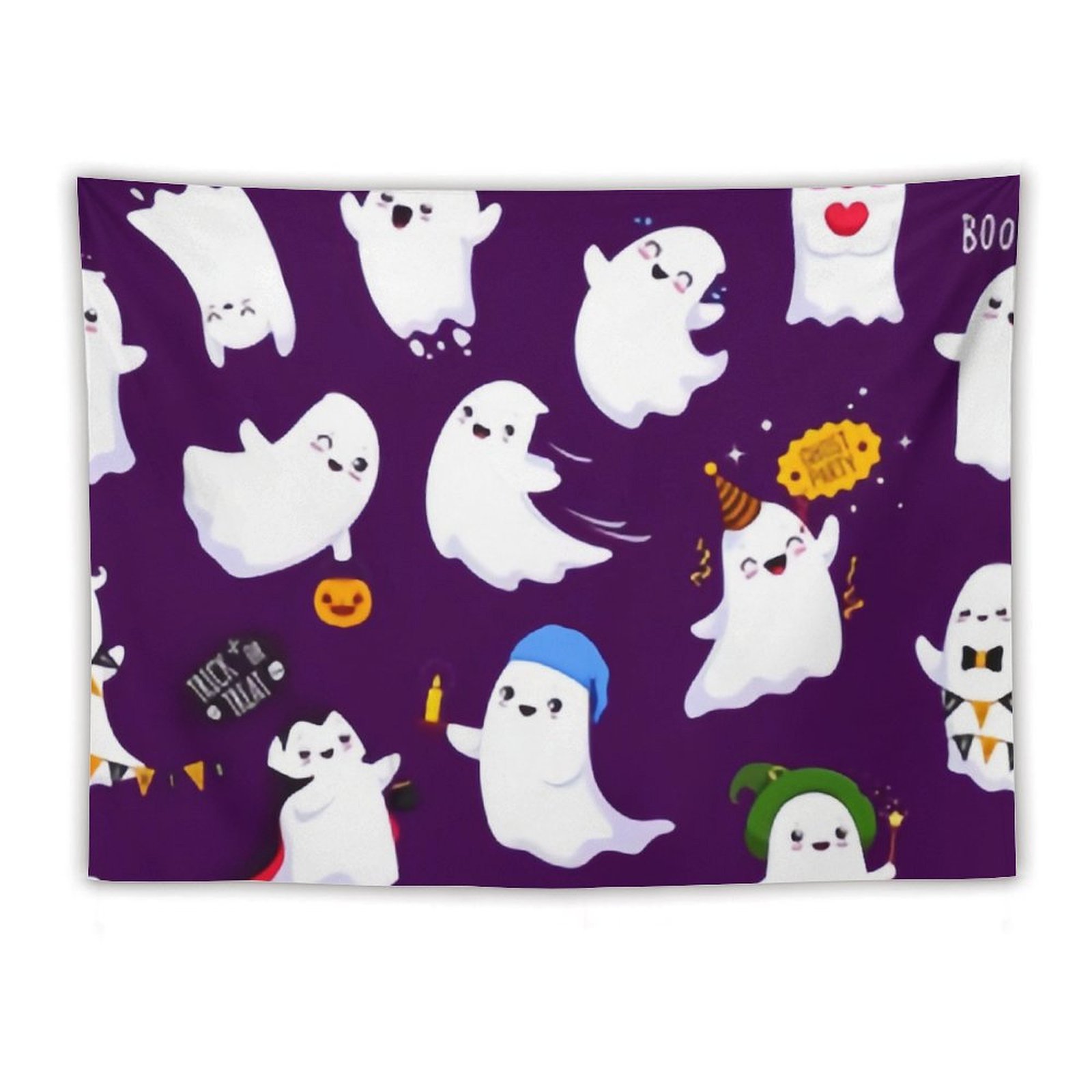 ANYWAY.GO Living room and dormitory tapestry Halloween Pattern Cartoon