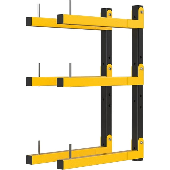 ANYWAY.GO Lumber Rack Wall Mount Storage Racks Folding Wood Organizer ...