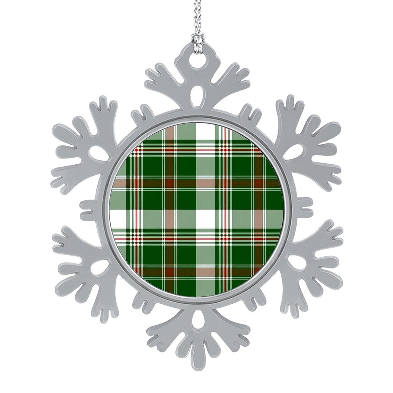 ANYWAY.GO Metal Snowflake Pendants for Christmas Tree Decorations