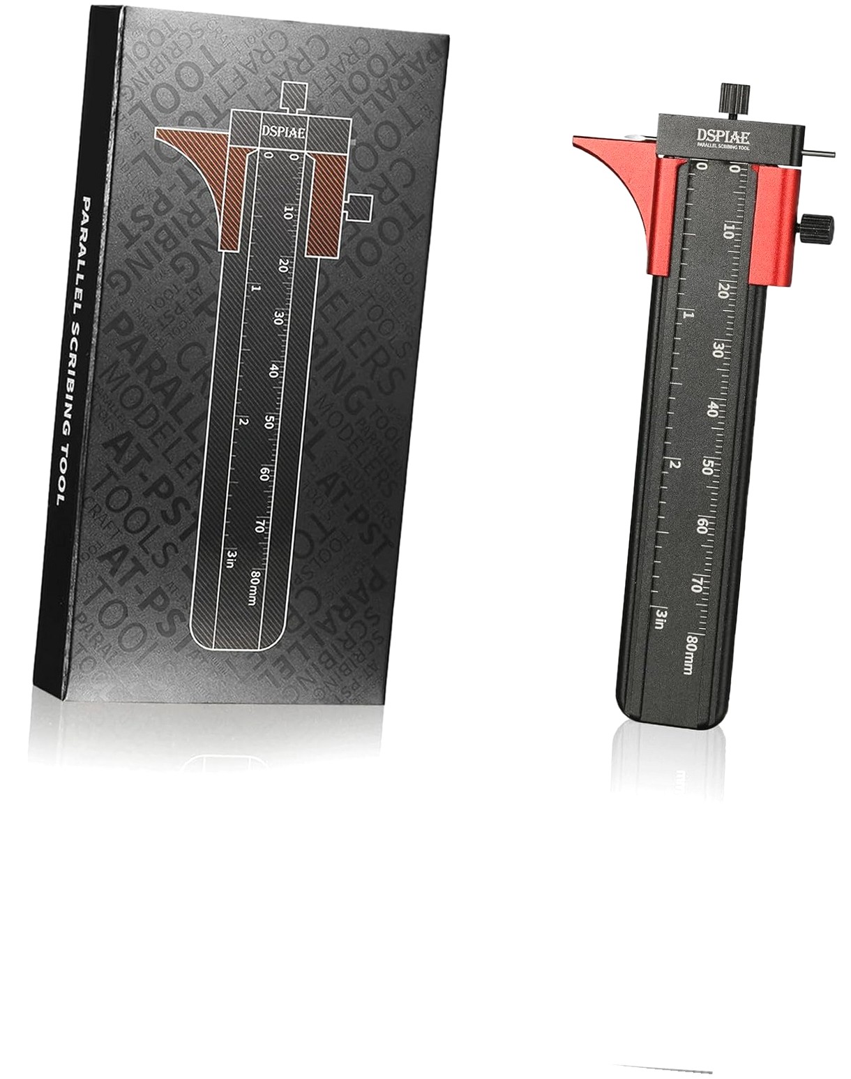 Crappy Ruler ANYWAY.GO Model Parallel Line Scribing , Ruler with Guide - Walmart.com