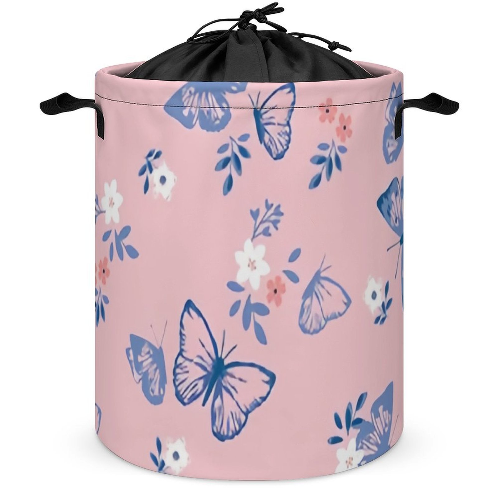 ANYWAY.GO Waterproof Foldable Laundry Hamper Pattern Butterfly Graphic