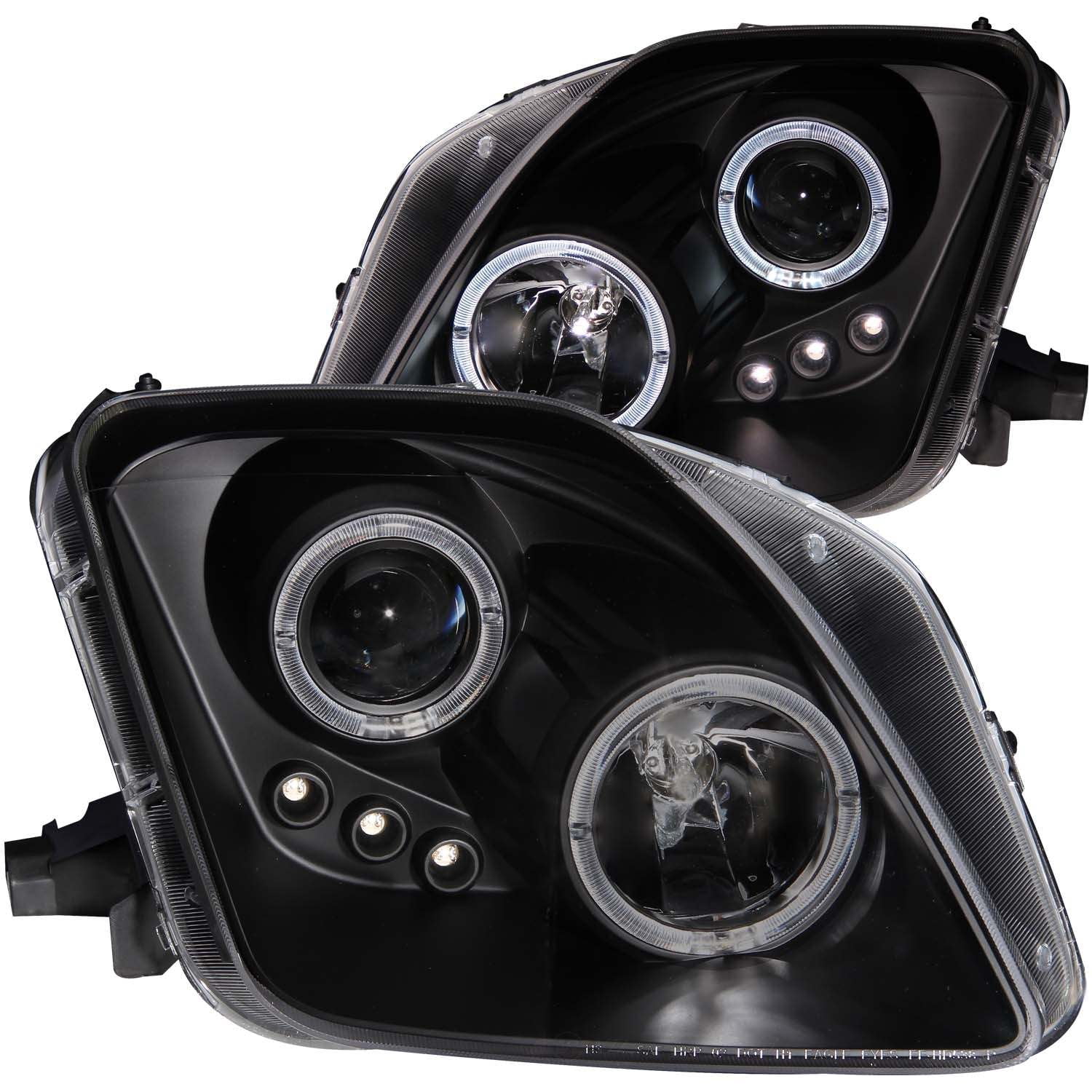 ANZO USA 121341 Projector W/halo Clear Lens Led Black