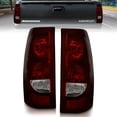 thumbnail image 1 of ANZO 2003-2006 Chevrolet Silverado 1500 Taillights Taillights Dark Red/Clear Lens (OE Style) (Pair), 1 of 5