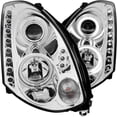 thumbnail image 1 of ANZO 2003-2007 Infiniti G35 Projector Headlights w/ Halo Chrome (CCFL) (HID Compatible), 1 of 6