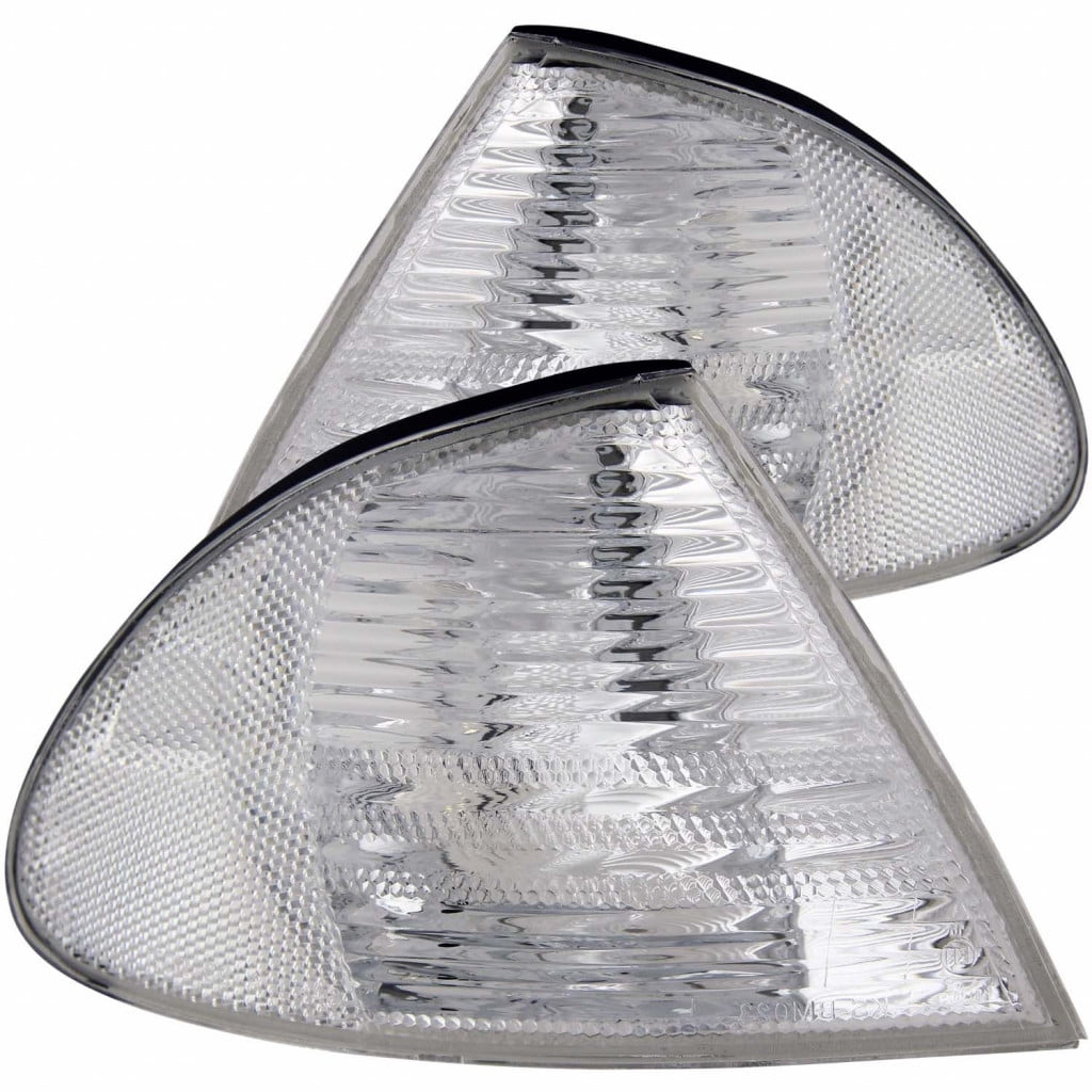 ANZO For BMW 325i/330i/330xi/325xi 2001 Corner Lights Euro Chrome | 521006