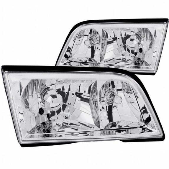 ANZO For Mercedes-Benz C220/C230/C280 1994-2000 Crystal Headlights Chrome | 121081
