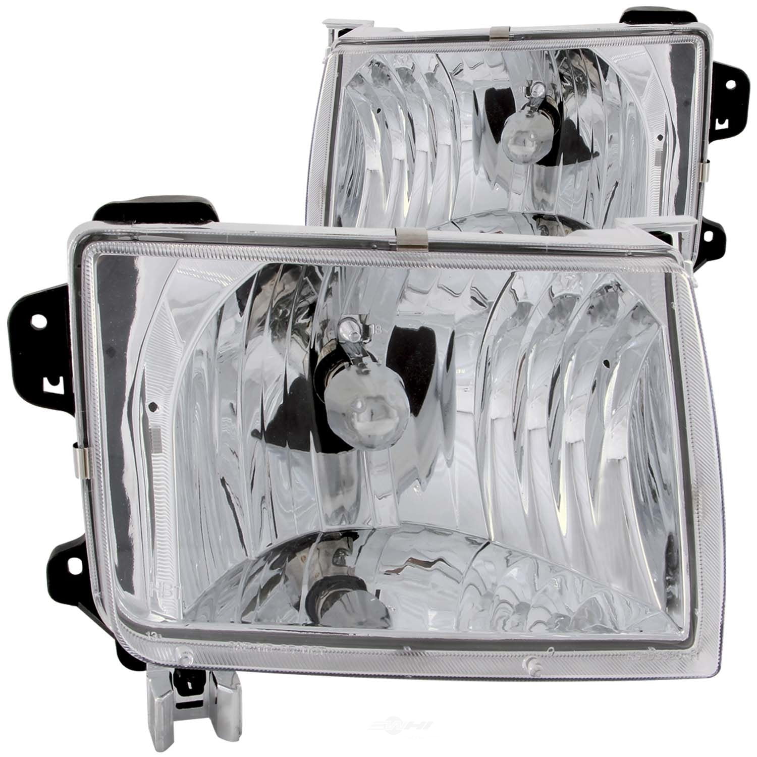 ANZO USA 111049 98-00 FRONTIER/00-01 XTERRA HEADLIGHTS CRYSTAL CHROME Fits select: 1998-2000 NISSAN FRONTIER, 2000-2001 NISSAN XTERRA