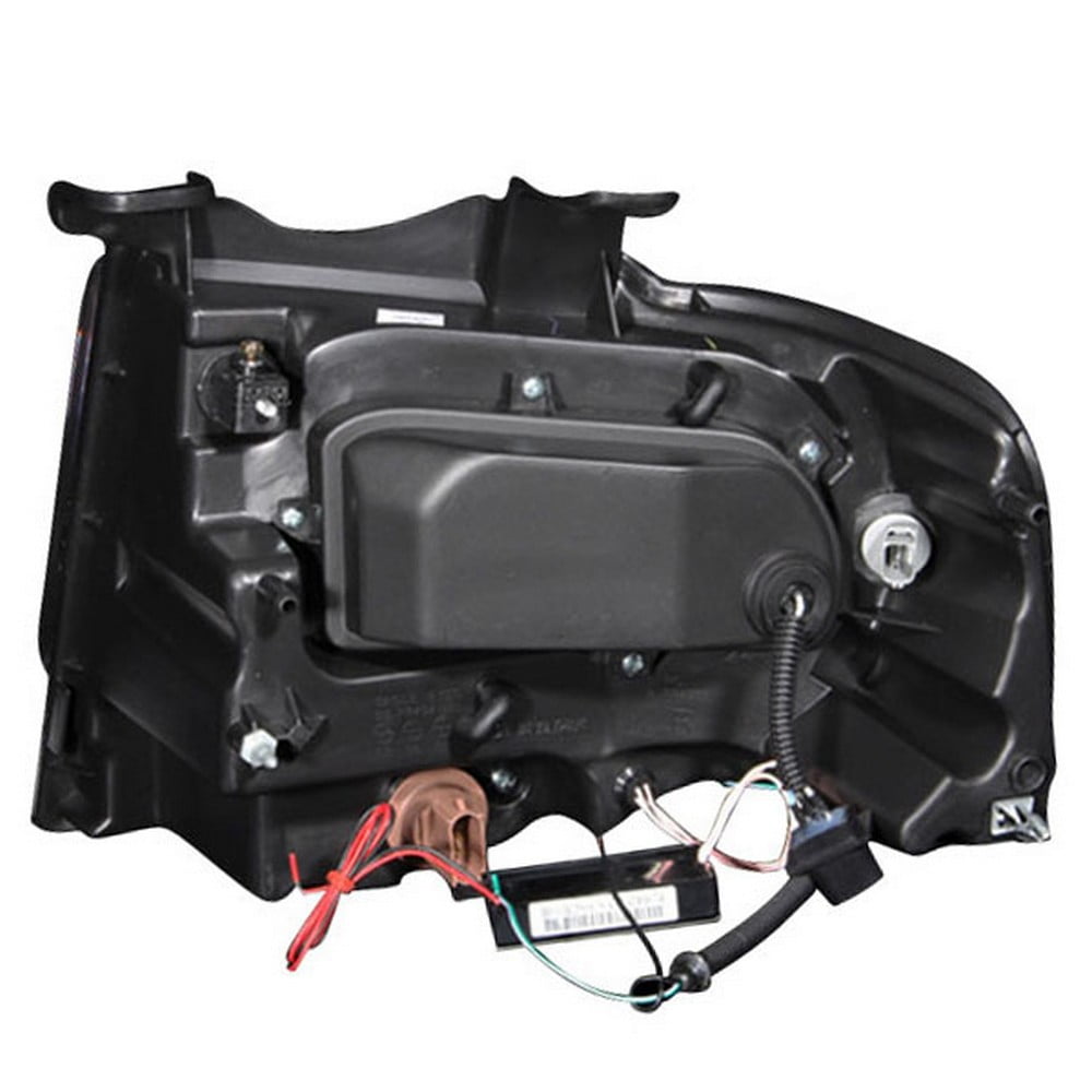 ANZO USA 111113 07-13 EXPEDITION HEADLIGHTS BLACK CLEAR PROJECTOR WITH ...