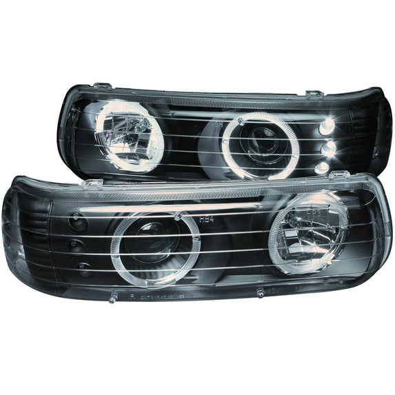 ANZO USA 111189 Projector Headlight Set w/Halo Fits select: 1999-2002 CHEVROLET SILVERADO, 2000-2006 CHEVROLET TAHOE