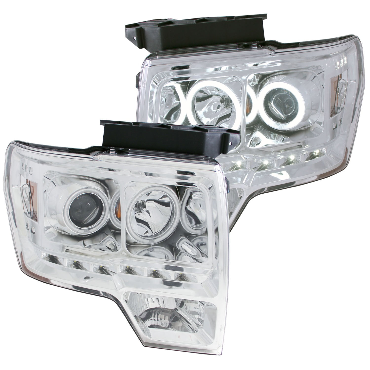 ANZO USA 111297 Projector Headlight Set w/Halo