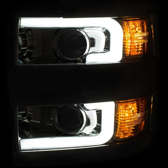 ANZO USA 111360 Projector Headlight Set Fits select: 2015-2019 CHEVROLET SILVERADO
