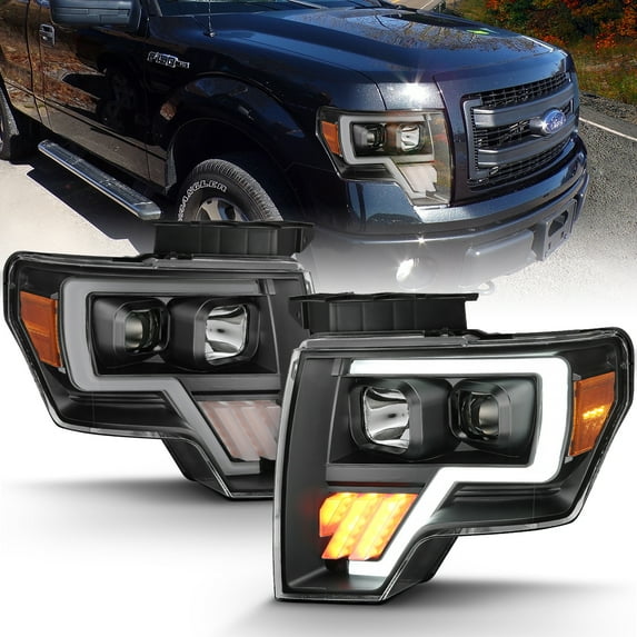 ANZO USA 111445 Projector Headlight Fits select: 2009-2014 FORD F150