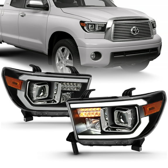 ANZO USA 111447 Projector Headlight Fits select: 2007-2014 TOYOTA TUNDRA, 2008-2017 TOYOTA SEQUOIA