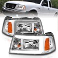 thumbnail image 1 of ANZO USA 111512 Crystal Headlight Fits select: 2001-2011 FORD RANGER, 1 of 5