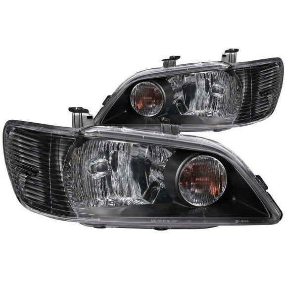 ANZO USA 121101 Crystal Headlight Set Fits select: 2002-2003 MITSUBISHI LANCER
