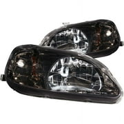 ANZO USA 121234 Crystal Headlight Set