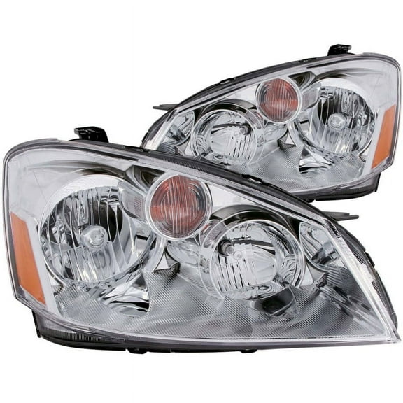 ANZO USA 121294 Crystal Headlight Set Fits select: 2005-2006 NISSAN ALTIMA