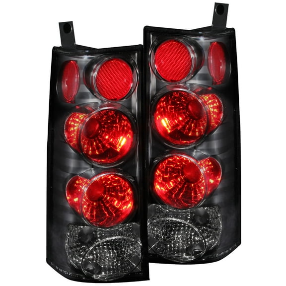 ANZO USA 211090 03-14 SAVANA TAIL LIGHTS BLACK