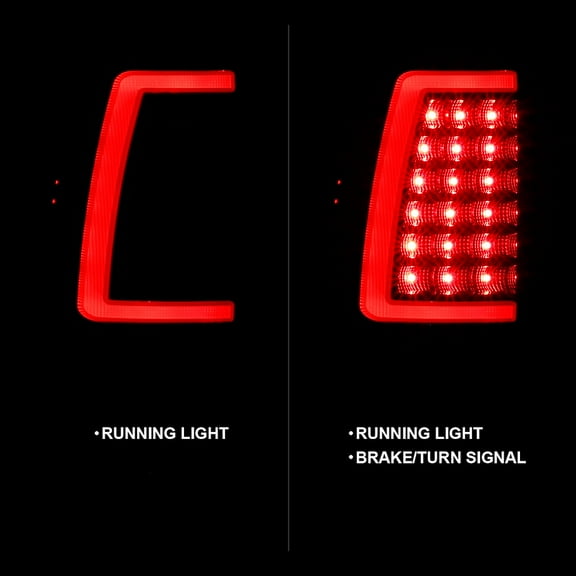 ANZO USA 311334 Tail Light Assembly Fits select: 2003-2007 CHEVROLET SILVERADO