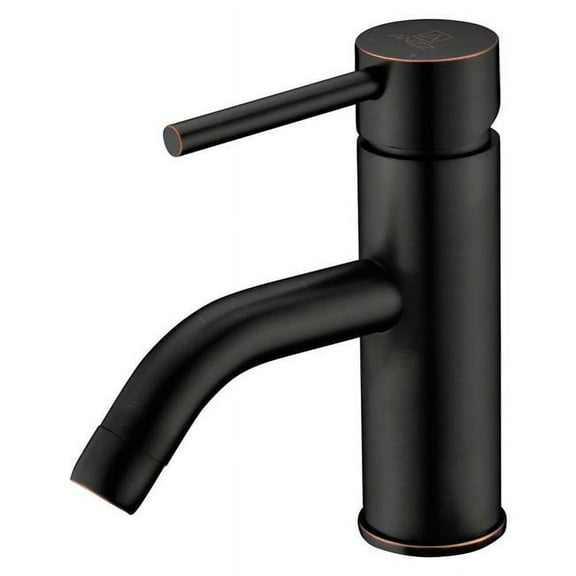 ANZZI Bravo Single-handle Low-arc Bathroom Faucet in Oil Rubbed Bronze