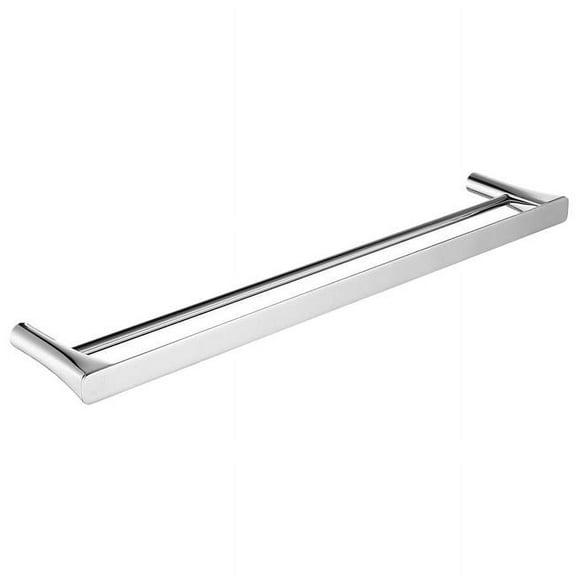 ANZZI Caster 3 Series 25.13 x 4.8 In. Towel Bar in Polished Chrome Finish