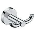 thumbnail image 1 of ANZZI Caster Wall Mounted Double Robe Hook in Polished Chrome | AC-AZ004, 1 of 3
