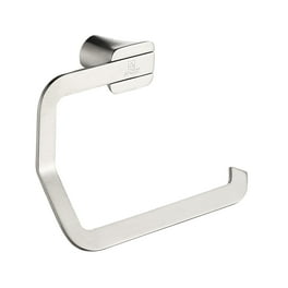 Essence Series Wall-Mount Toilet Paper Holder in Brushed Nickel Essence Series Wall-Mount Toilet Paper Holder in Brushed Nickel