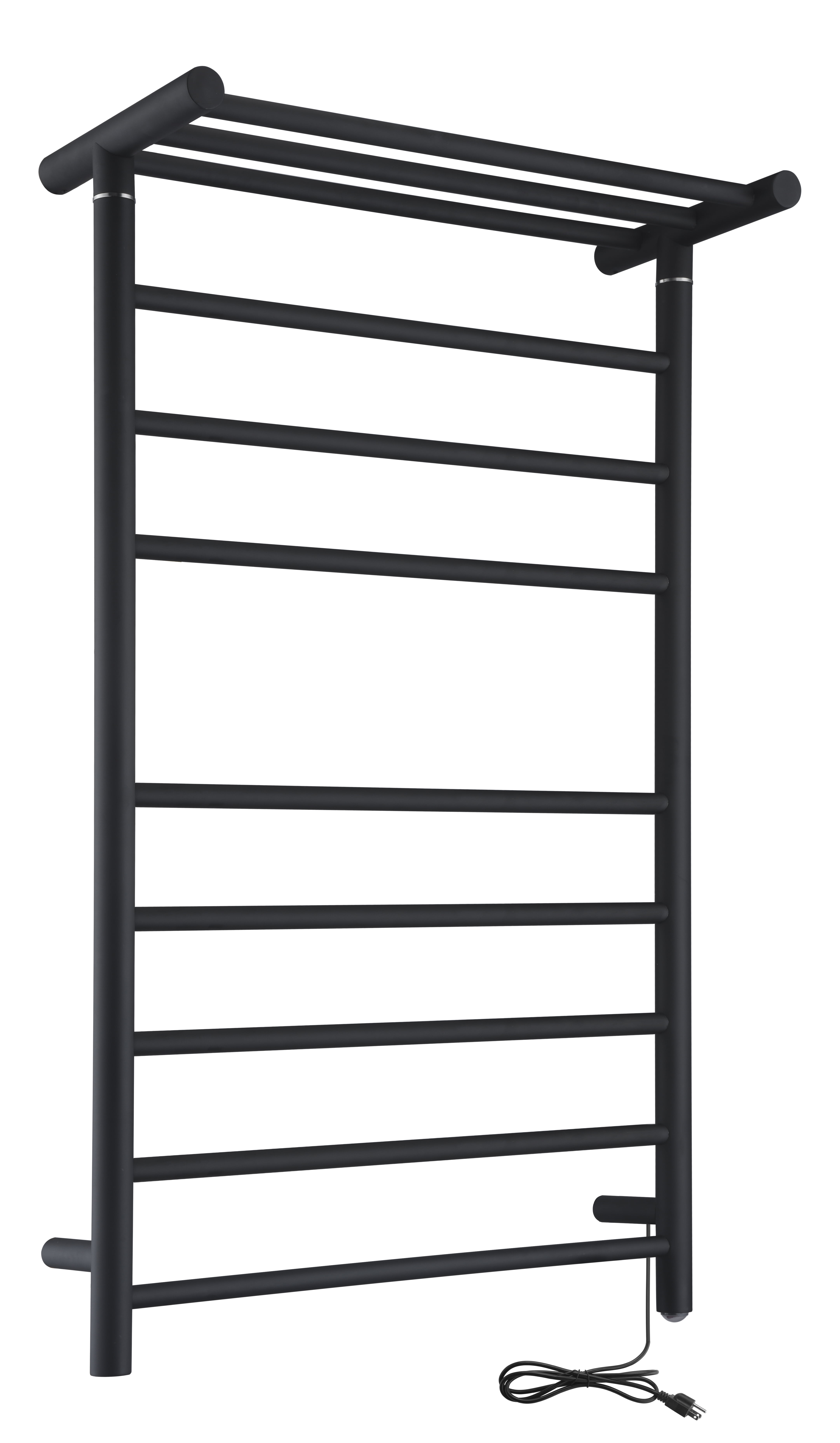 Matte Black Stainless Steel Wall Mounted Towel Warmer