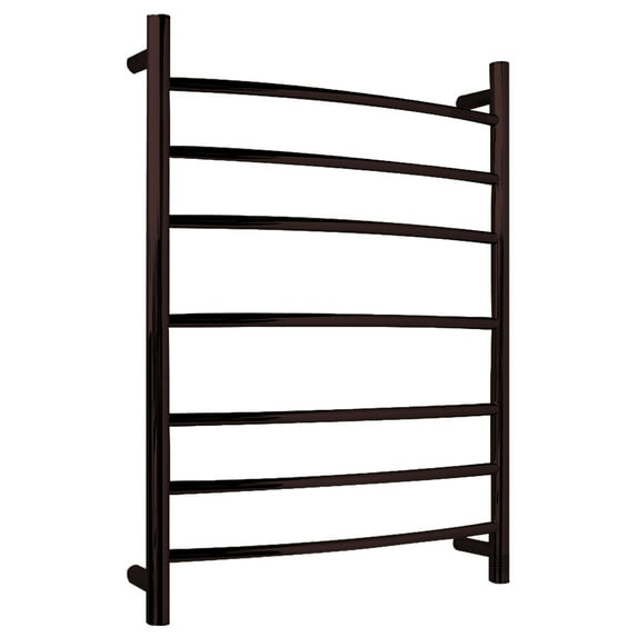 ANZZI Gown 7-Bar Stainless Steel Wall Mounted Towel Warmer in Oil Rubbed Bronze