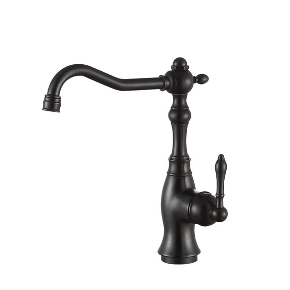 ANZZI Highland Single-Handle Standard Kitchen Faucet with Side Sprayer in Oil Rubbed Bronze