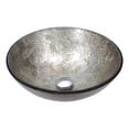 thumbnail image 1 of Anzzi LS-AZ288 Posh Series Deco-Glass Vessel Sink in Verdure Gold, 1 of 5