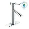 thumbnail image 1 of Saga Series Single Hole Single-Handle Low-Arc Bathroom Faucet in Polished Chrome, 1 of 5