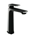 thumbnail image 1 of ANZZI Single Handle Single Hole Bathroom Vessel Sink Faucet With Pop-up Drain in Matte Black & Brushed Nickel, 1 of 8