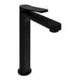 thumbnail image 1 of ANZZI Single Handle Single Hole Bathroom Vessel Sink Faucet With Pop-up Drain in Matte Black, 1 of 8